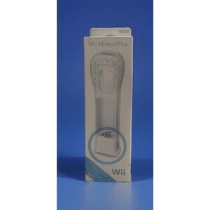 NINTENDO Wii Official MOTION PLUS ADAPTER w/ Sleeve! New in Box! OEM